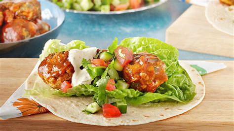 meatballs-and-salsa-soft-tacos-mexican-recipes-old-el image