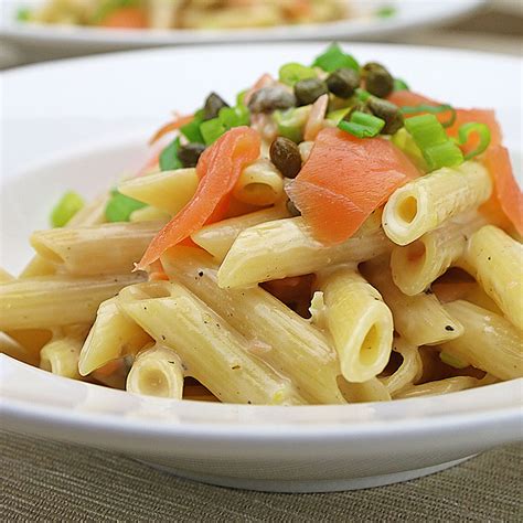 pasta-with-smoked-salmon-and-capers-recipe-the image