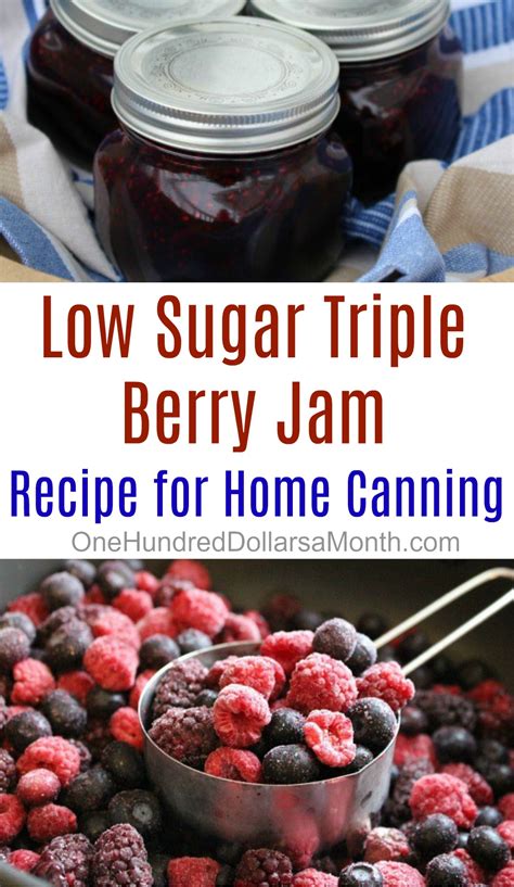 low-sugar-triple-berry-jam-recipe-one-hundred image