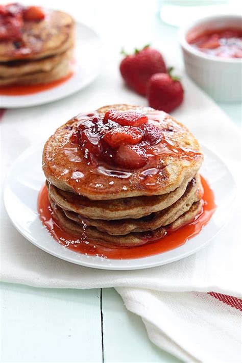 whole-wheat-strawberry-pancakes-creme-de-la-crumb image