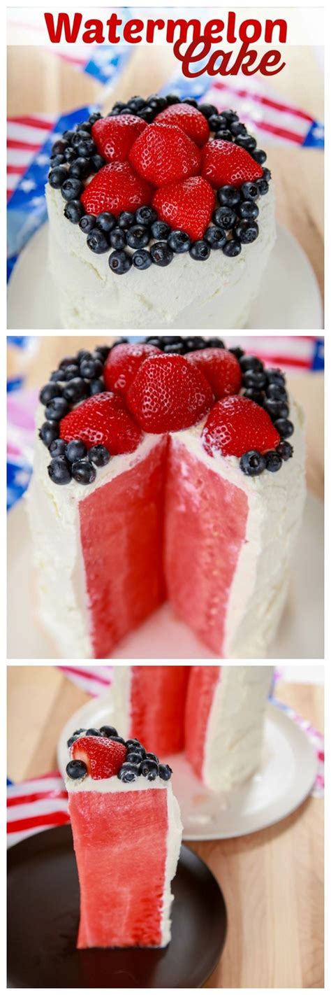 watermelon-cake-recipe-with-whipped-cream image
