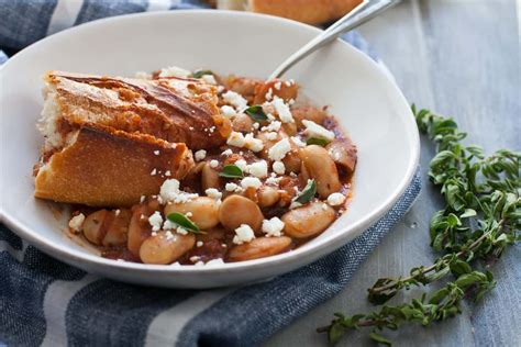 greek-baked-beans-made-in-slow-cooker-kara-lydon image