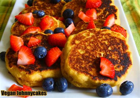 johnny-cakes-vegan-cornmeal-pancakes-eggless image