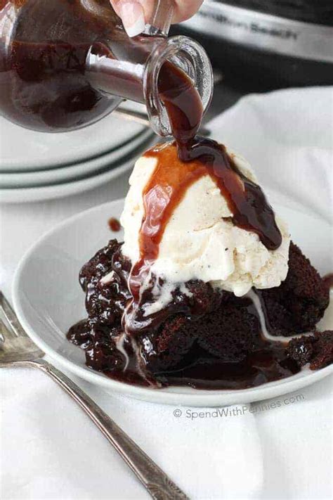 hot-fudge-slow-cooker-brownies-spend-with-pennies image