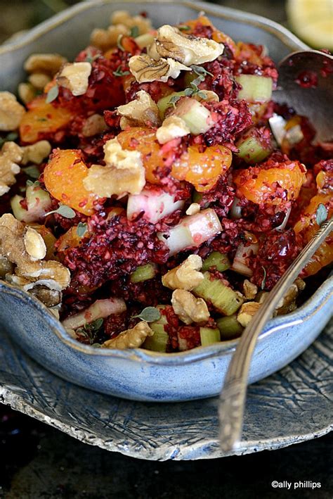 fresh-cranberry-mandarin-nut-salad-cranberry-salad image