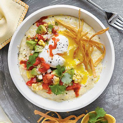cheese-grits-with-poached-eggs-recipe-myrecipes image