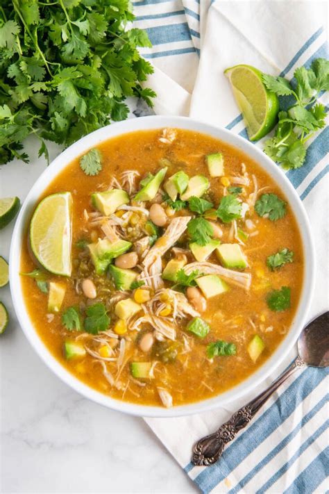 easy-salsa-verde-chicken-soup-recipe-easy-dinner-ideas image