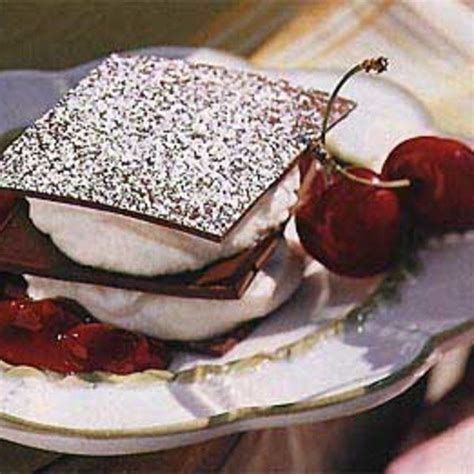 chocolate-napoleons-with-mascarpone-cream-and-cherry image