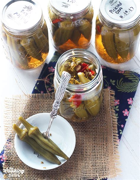spicy-pickled-okra-the-cooking-bride image