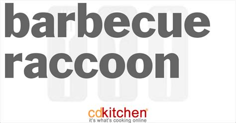 barbecue-raccoon-recipe-cdkitchencom image