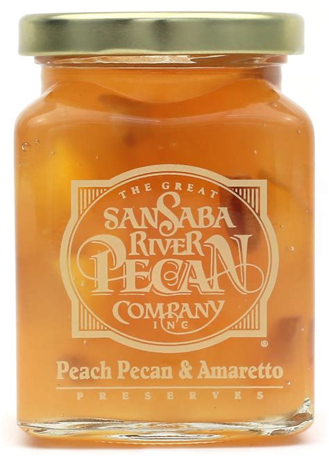 san-saba-peach-pecan-amaretto-preserves-texas image