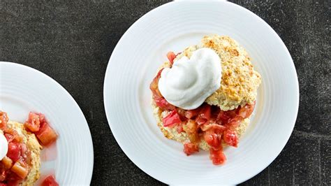 roasted-rhubarb-shortcake-recipe-tablespooncom image