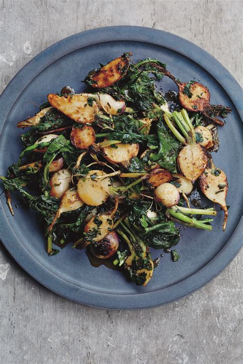 pan-roasted-baby-turnips-with-their-greens image