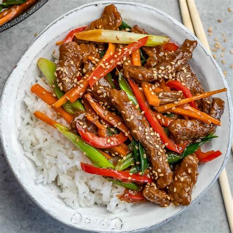 easy-mongolian-beef-stir-fry-recipe-healthy-fitness-meals image