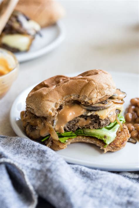mushroom-swiss-burgers-best-gourmet-burger image