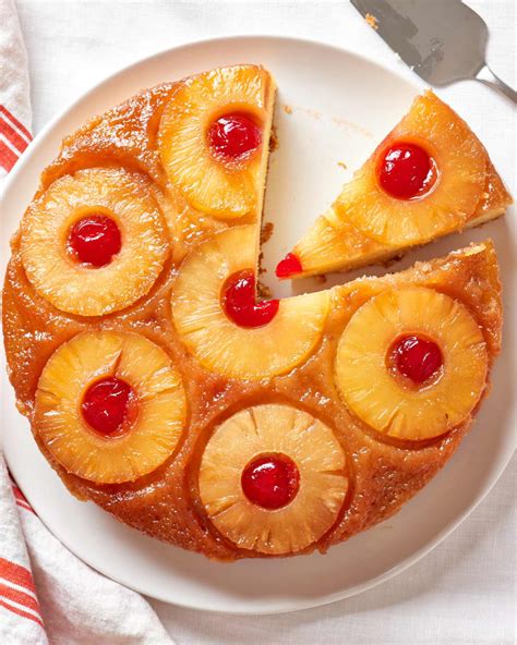 pineapple-upside-down-cake-recipe-with-maraschino image