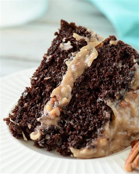 german-chocolate-cake-with-coconut-pecan-frosting image