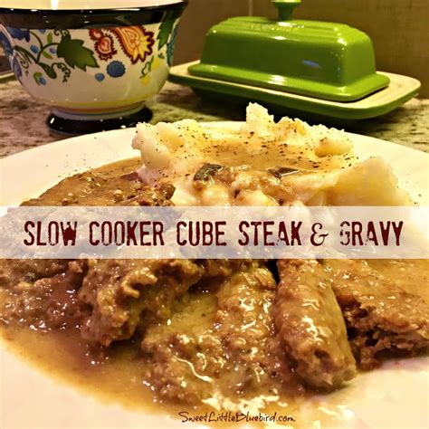 slow-cooker-cube-steak-and-gravy-quick-easy image