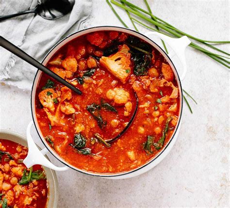 masala-cauliflower-and-chickpea-stew-familystyle-food image