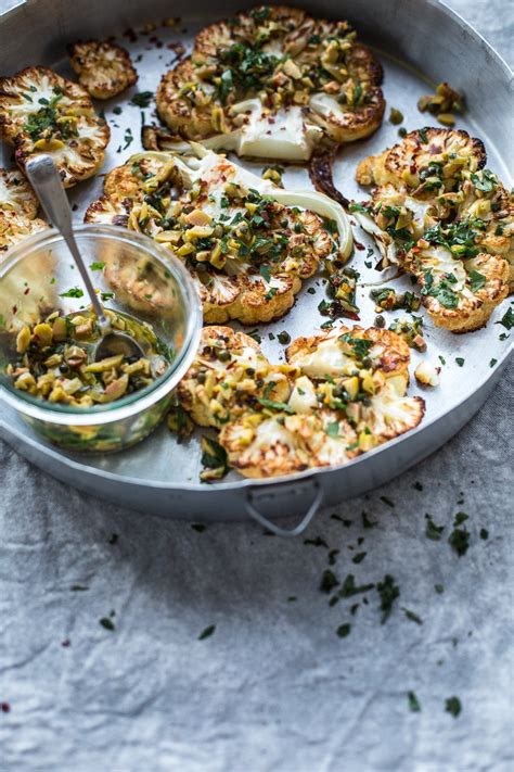 cauliflower-steak-with-olive-and-caper-salsa-cook image