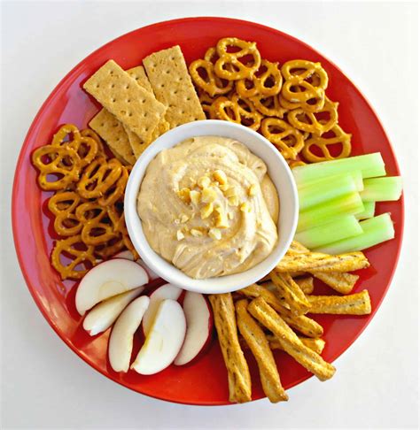 creamy-peanut-butter-dip-teaspoon-of-goodness image