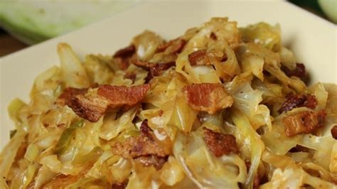fried-cabbage-with-bacon-onion-and-garlic image