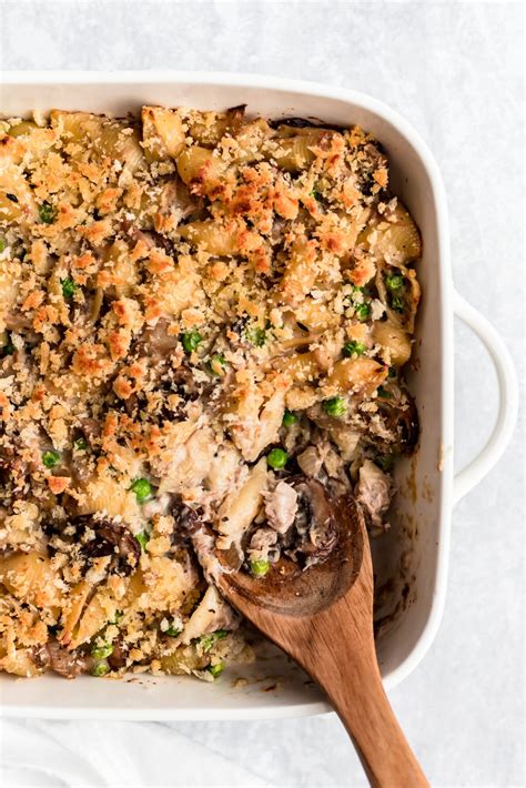 healthy-tuna-noodle-casserole-from-scratch image