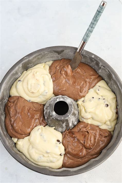 chocolate-chip-marble-bundt-cake-old-fashioned image