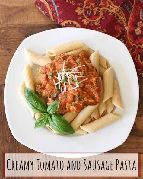 creamy-tomato-and-sausage-pasta-two-healthy image