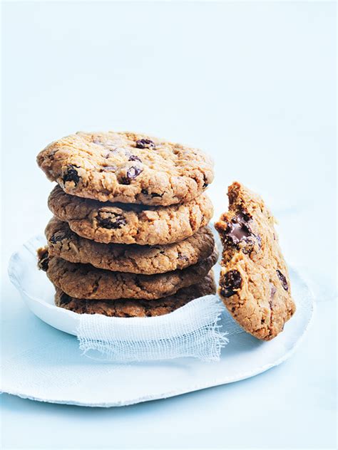 raisin-oat-and-choc-chip-cookies-donna-hay image