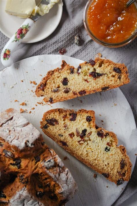 irish-sweet-soda-bread-with-raisins-and-caraway-seeds image