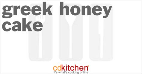 greek-honey-cake-recipe-cdkitchencom image