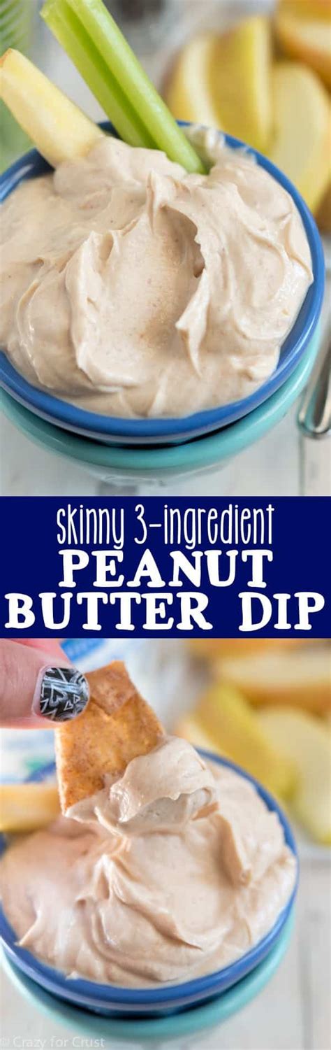 easy-peanut-butter-dip-crazy-for-crust image