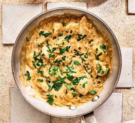 chicken-stroganoff-recipe-bbc-good-food image