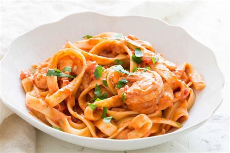 shrimp-pasta-alla-vodka-recipe-simply image