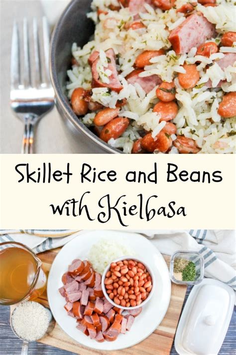 skillet-rice-and-beans-with-kielbasa-cheese-curd-in image