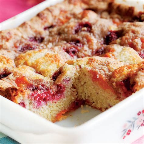 apricot-raspberry-buckle-recipe-finecooking image