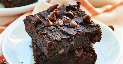 black-bean-brownies-no-flour-and-naturally-sweetened image