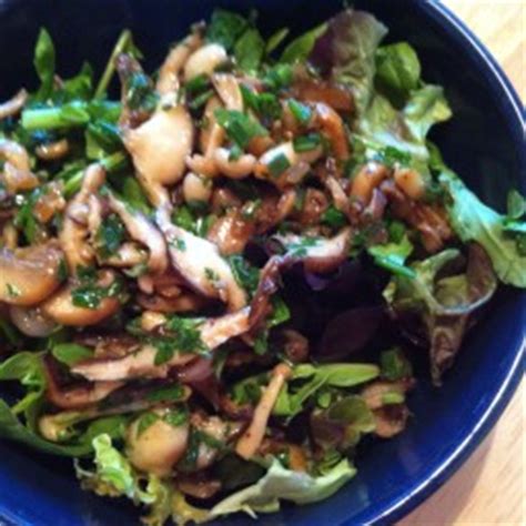 wild-mushroom-salad-with-balsamic-vinaigrette image