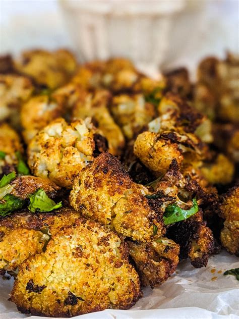 spicy-cajun-roasted-cauliflower-with-rmoulade-dipping image