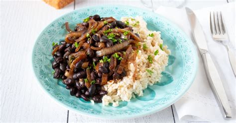 balsamic-glazed-onions-black-beans-being-nutritious image