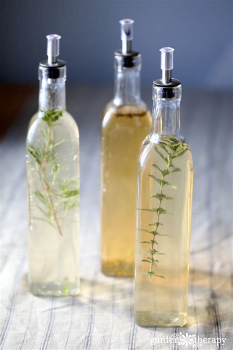 how-to-make-artisanal-herb-infused-vinegar-garden image