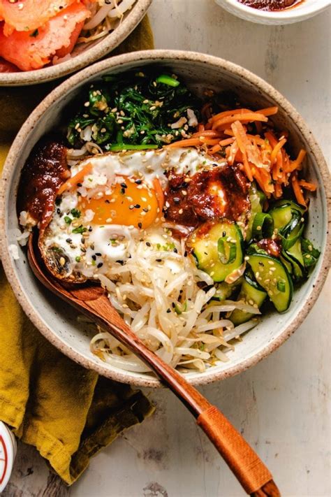 vegetarian-bibimbap-recipe-korean-rice-bowl-i-heart image
