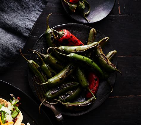 chiles-toreados-blistered-chiles-recipe-sunset image