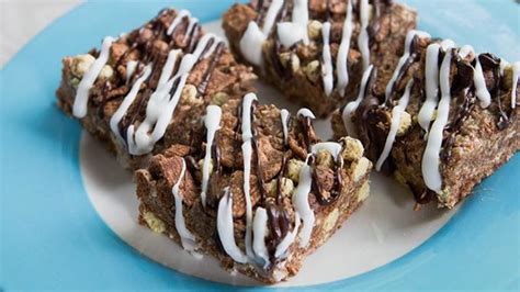 no-bake-chocolate-cereal-bars-recipe-tablespooncom image