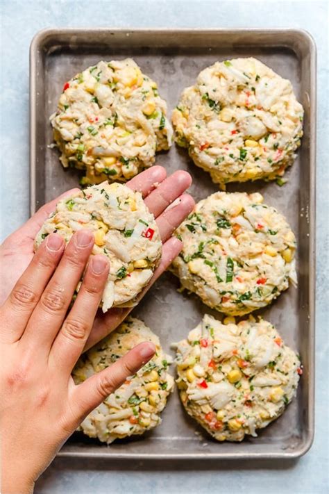 baked-corn-and-crab-cakes-oven-or-air-fryer image
