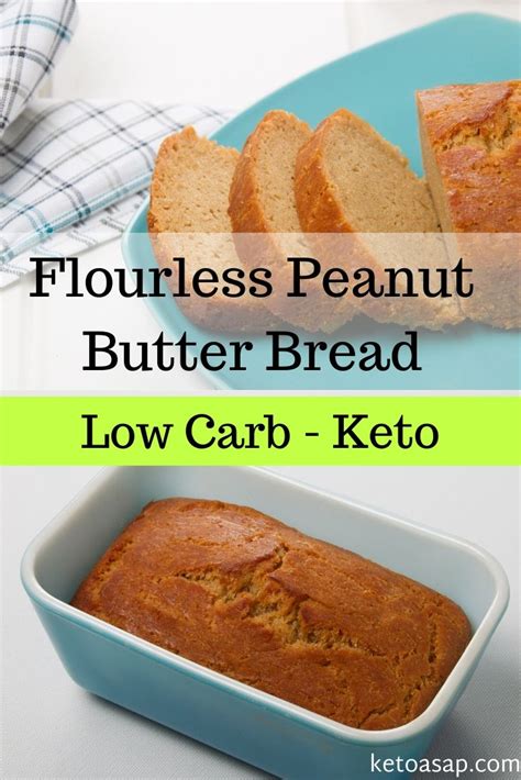 easy-keto-flourless-peanut-butter-bread-low-carb image