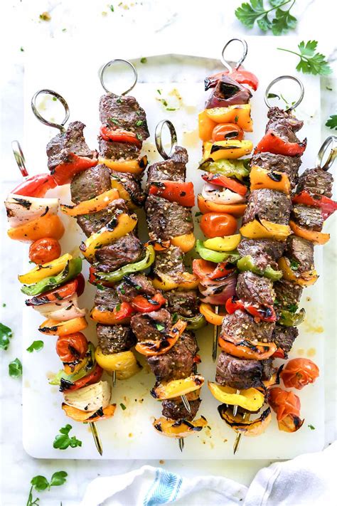 montreal-steak-and-peppers-kebabs-foodiecrush image