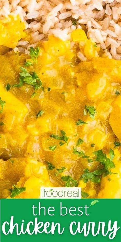 yellow-chicken-curry-quick-and-easy-ifoodrealcom image