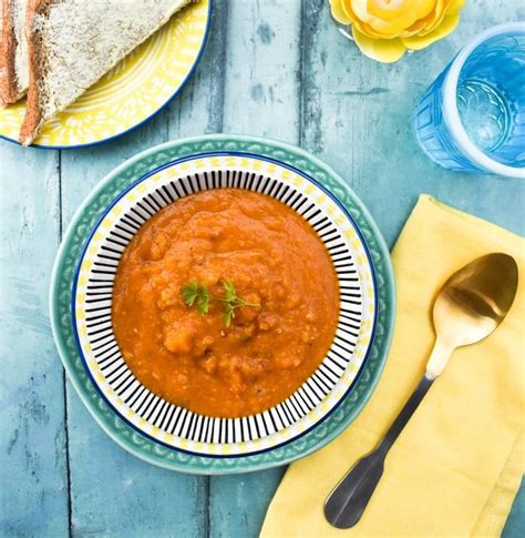 slow-cooker-lentil-peanut-butter-soup-tinned-tomatoes image